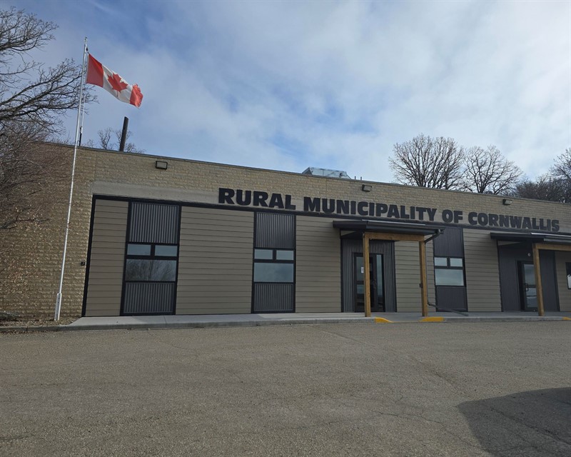 Front of the municipal office.