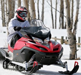 snowmobiling