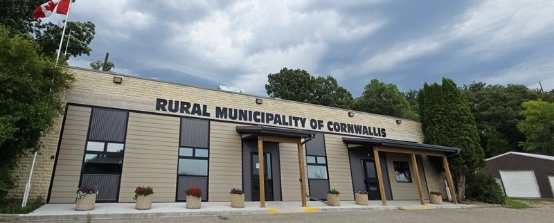 Rural Municipality of Cornwallis office building (front)